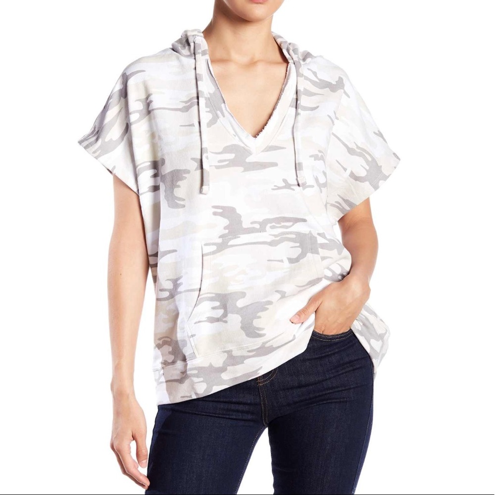 Last 🍁White wash Camo hoodie - Picture 2 of 8